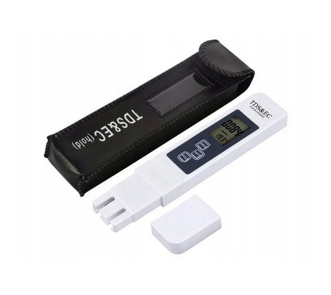 VERK GROUP Trinkwassertest TDS Messgerät Wassertester für Trinkwasser EC Leitwert Osmose, Messgerät, 1-tlg., 1 Messgerät mit Zubehör, TDS-, EC- und Temperaturme – Bild 5 von 5
