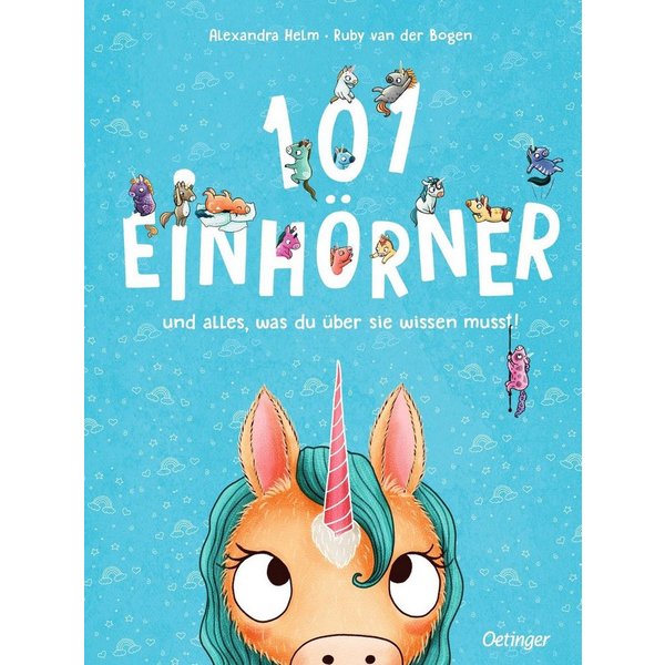 101 Einhörner und alles, was du über sie wissen musst! Extragroßes Wim / Ruby van der Bogen