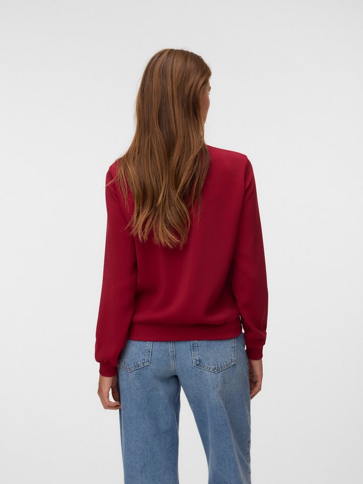 Vero Moda Bomberjacke VMCOCO L/S BOMBER NOOS Materialmix – Bild 3 von 5