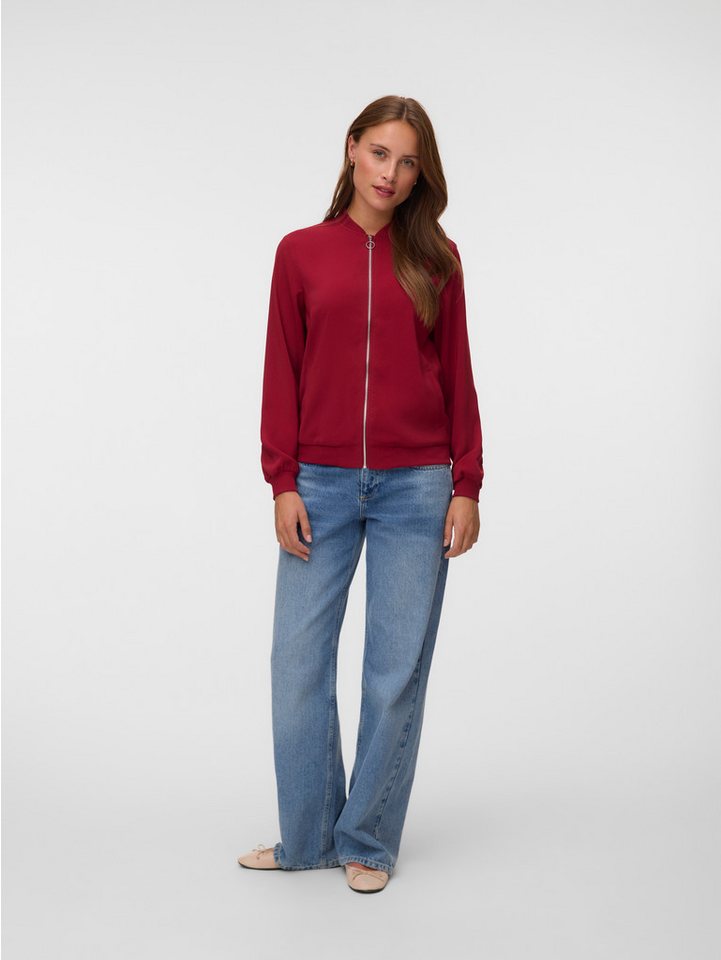 Vero Moda Bomberjacke VMCOCO L/S BOMBER NOOS Materialmix – Bild 5 von 5