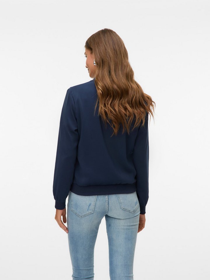 Vero Moda Bomberjacke VMCOCO L/S BOMBER NOOS Materialmix – Bild 4 von 5