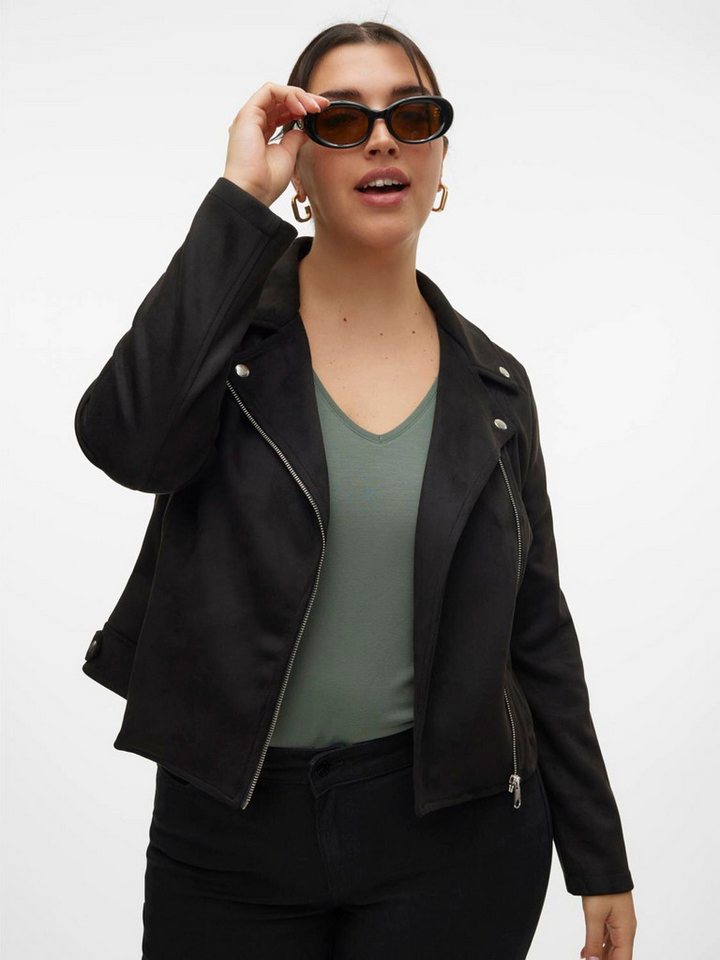 Vero Moda Curve Lederjacke VMCJose (1-St) – Bild 3 von 5