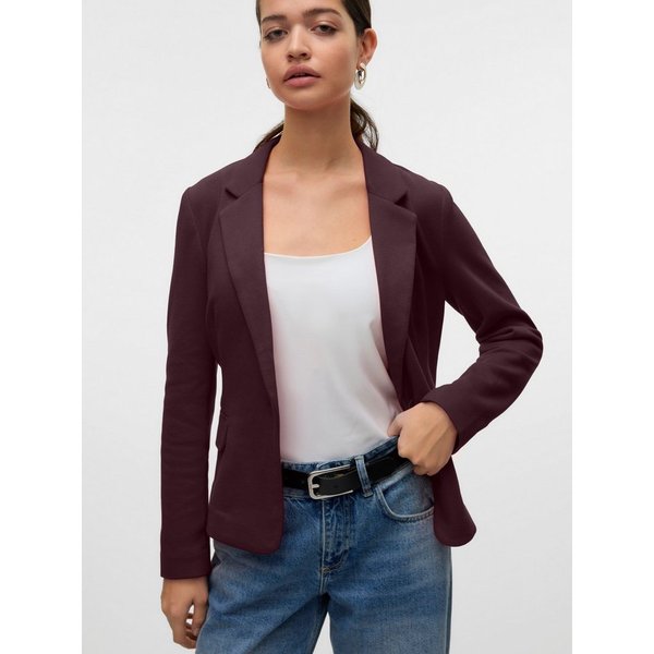 Vero Moda Jerseyblazer VMJULIANE, figurbetonter Schnitt, 1-Knopf Verschluss Materialmix, ungefüttert, regular fit