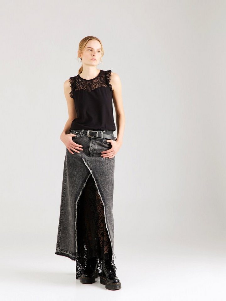 Vero Moda Kurzarmbluse MILLA (1-tlg) Spitze – Bild 4 von 4