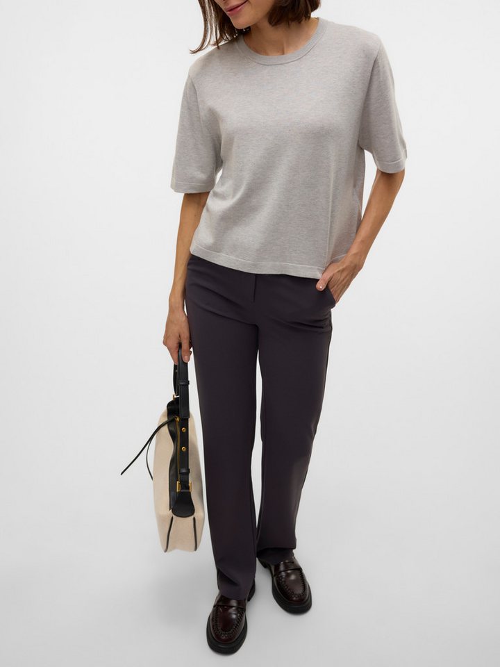 Vero Moda Kurzarmpullover VMSILJE 2/4 O-NCK OVERSIZE PULL GA NOOS Viskosemischung, oversize – Bild 4 von 5
