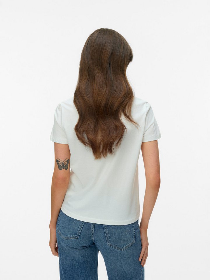 Vero Moda Kurzarmshirt VMVANJA SS TOP BOX JRS Baumwolle – Bild 2 von 5