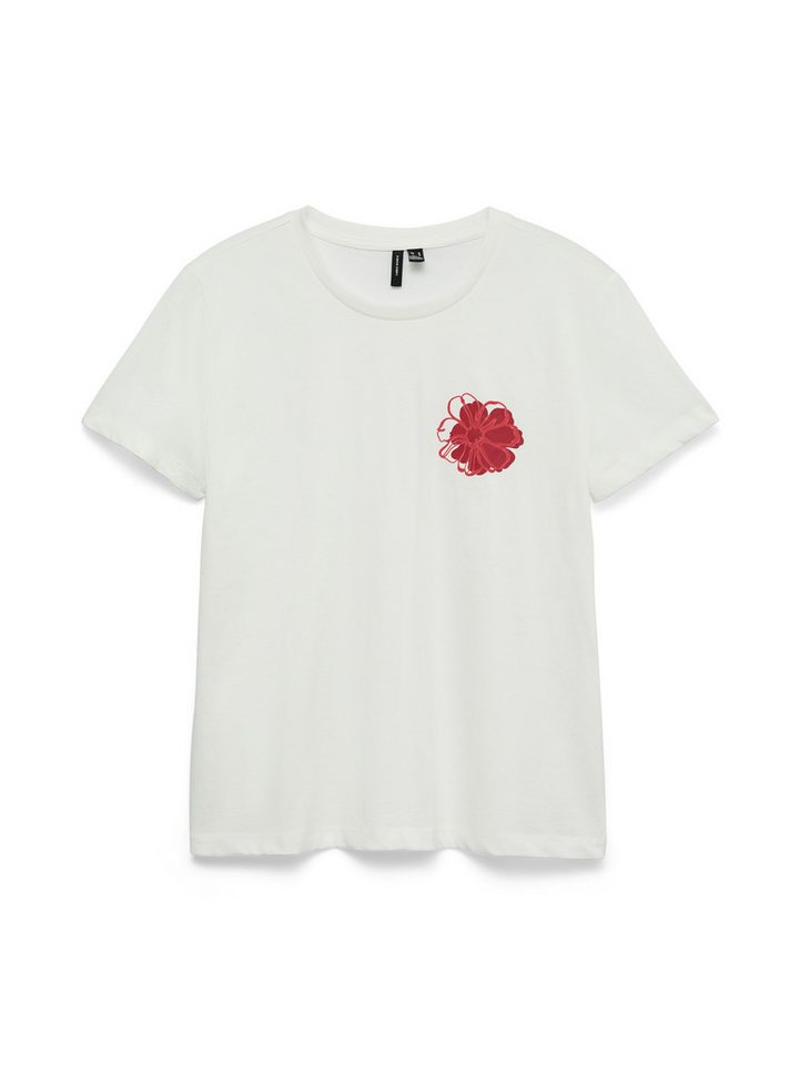 Vero Moda Kurzarmshirt VMVANJA SS TOP BOX JRS Baumwolle – Bild 5 von 5