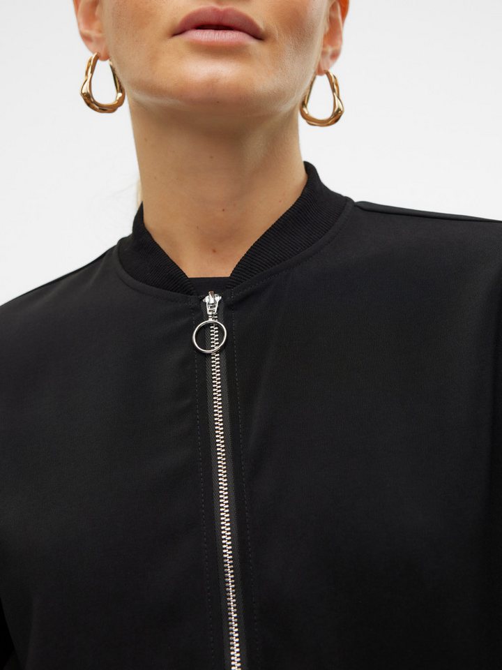 Vero Moda Kurzjacke VMCONNY, leichte Jacke für den Übergang seitliche Eingrifftaschen, Rippbündchen – Bild 5 von 5