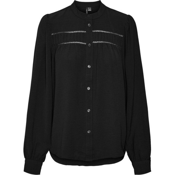 Vero Moda Langarmbluse VMEmma (1-tlg) Drapiert/gerafft