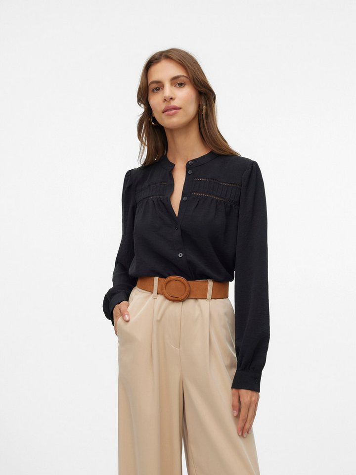 Vero Moda Langarmbluse VMEmma (1-tlg) Drapiert/gerafft – Bild 5 von 5