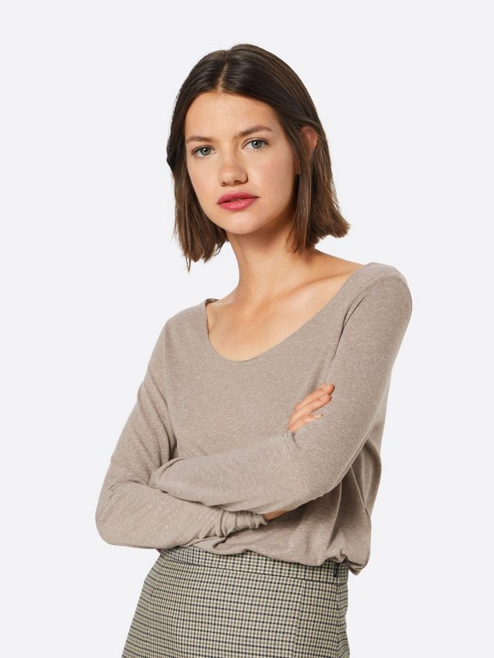 Vero Moda Langarmshirt Lua (1-tlg) Plain/ohne Details – Bild 2 von 5
