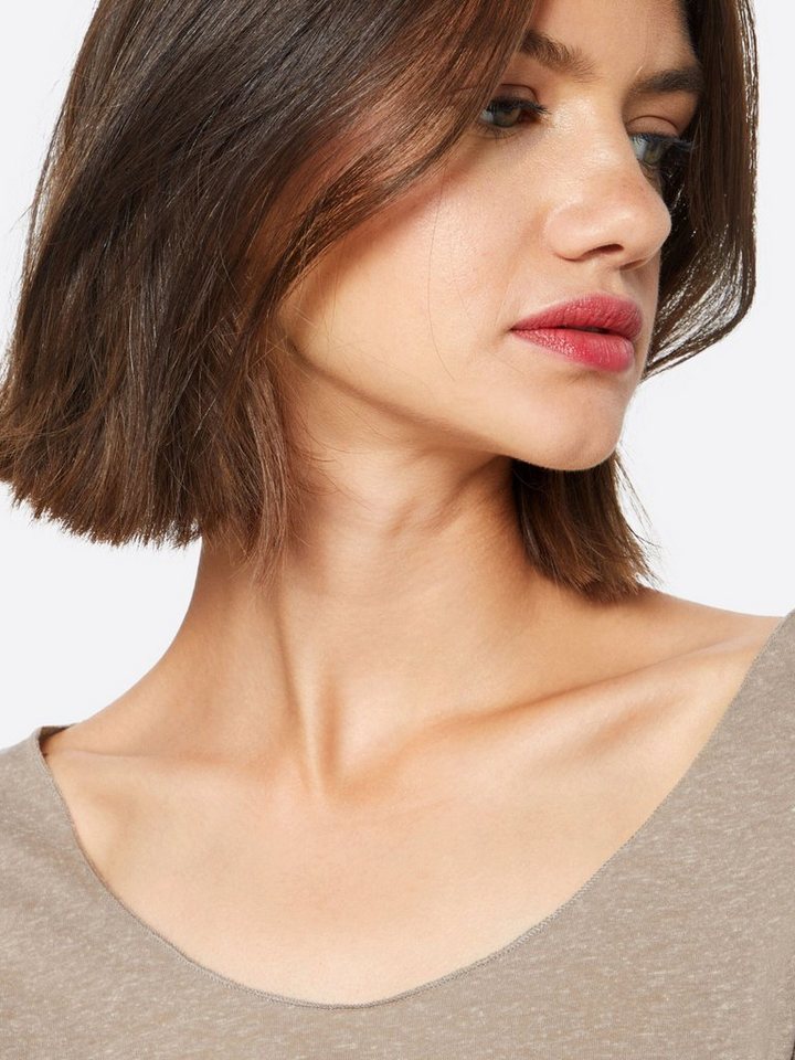 Vero Moda Langarmshirt Lua (1-tlg) Plain/ohne Details – Bild 5 von 5