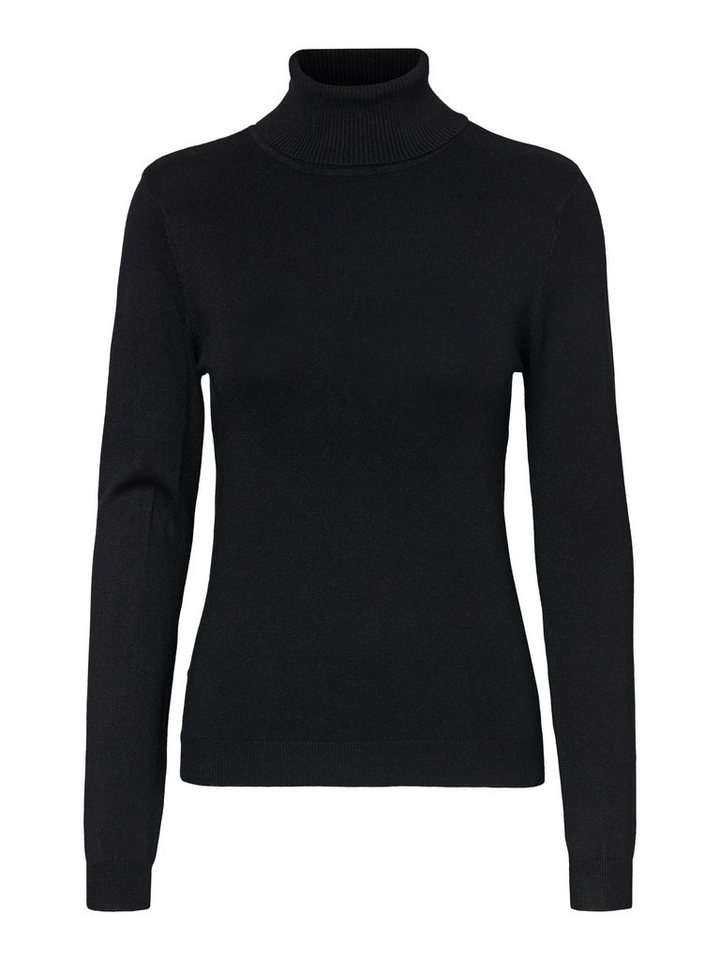 Vero Moda Rollkragenpullover VMGLORY LS ROLLNECK BLOUSE GA NOOS Viskosemischung, regular fit – Bild 3 von 4