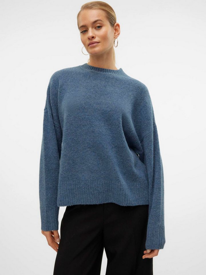 Vero Moda Rundhalspullover VMBoom (1-tlg) Plain/ohne Details – Bild 3 von 5