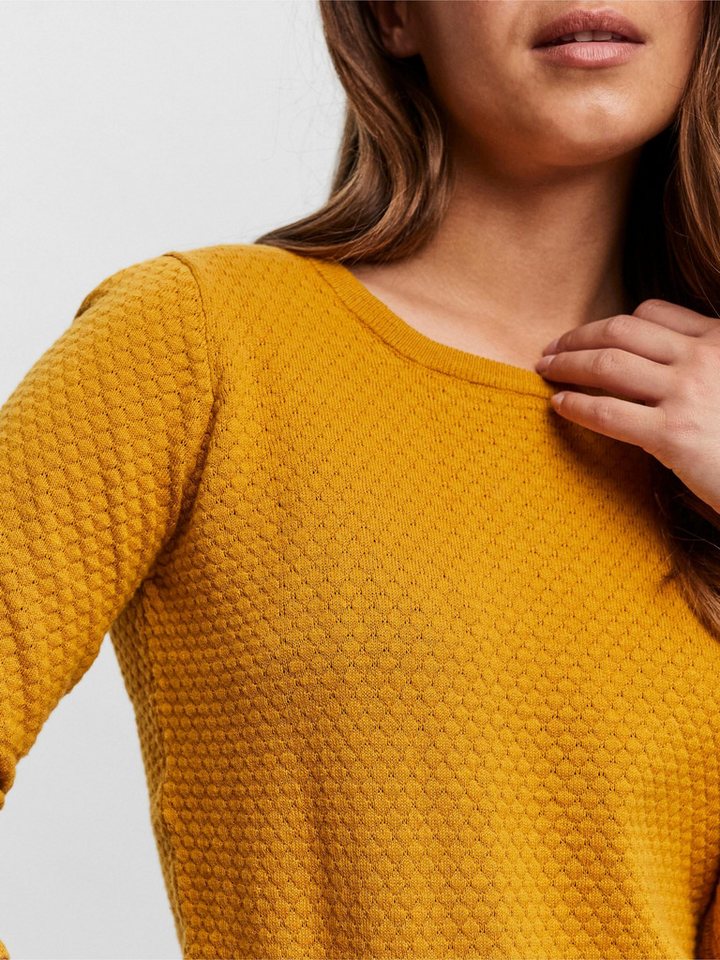 Vero Moda Rundhalspullover VMCare (1-tlg) Plain/ohne Details – Bild 3 von 5