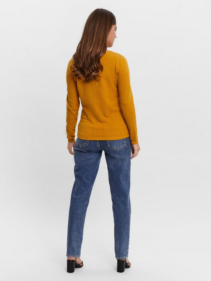 Vero Moda Rundhalspullover VMCare (1-tlg) Plain/ohne Details – Bild 5 von 5