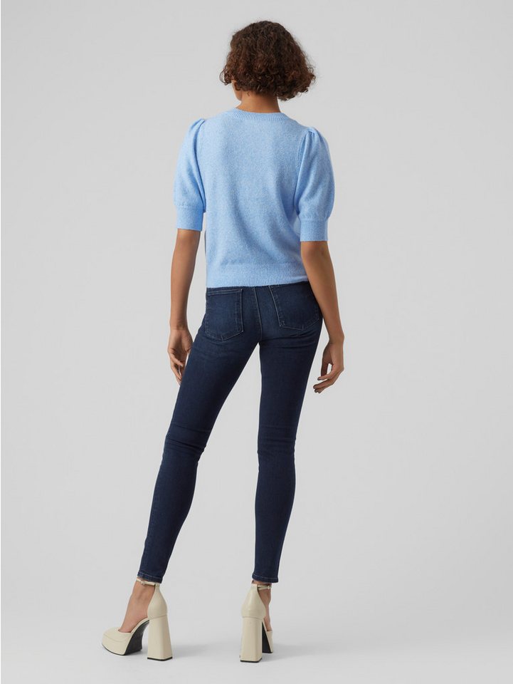 Vero Moda Rundhalspullover VMDOFFY 2/4 O-NECK PULLOVER GA NOOS Materialmix, regular fit – Bild 5 von 5