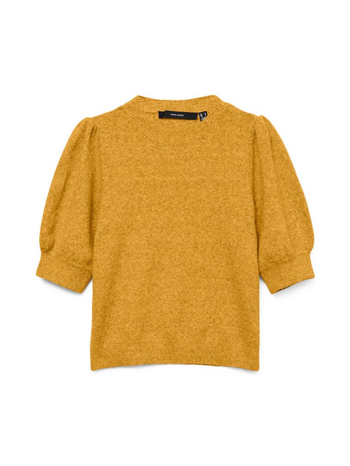 Vero Moda Rundhalspullover VMDOFFY 2/4 O-NECK PULLOVER GA NOOS Materialmix, regular fit – Bild 5 von 5