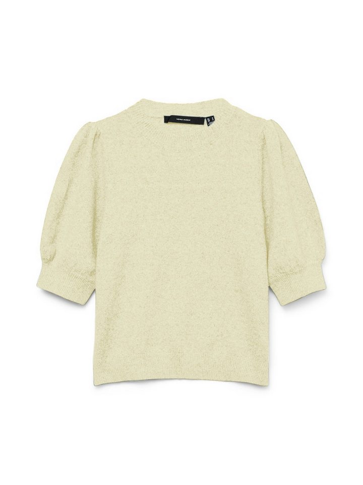 Vero Moda Rundhalspullover VMDOFFY 2/4 O-NECK PULLOVER GA NOOS Materialmix, regular fit – Bild 4 von 5