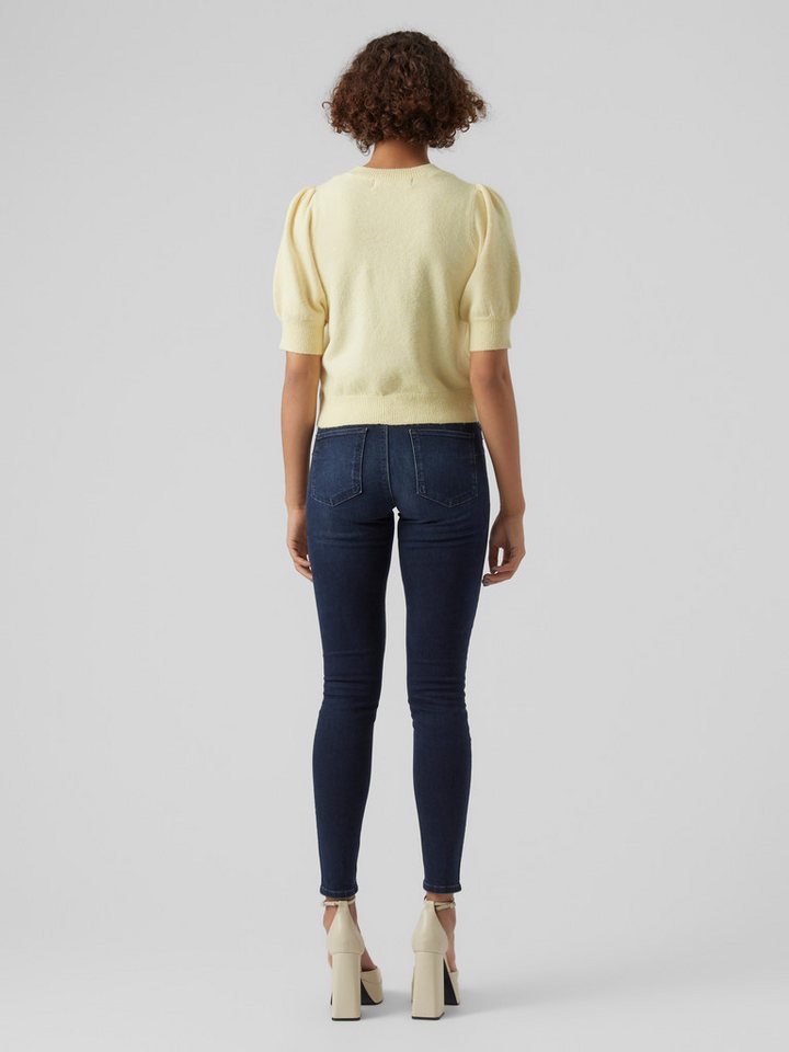 Vero Moda Rundhalspullover VMDOFFY 2/4 O-NECK PULLOVER GA NOOS Materialmix, regular fit – Bild 5 von 5