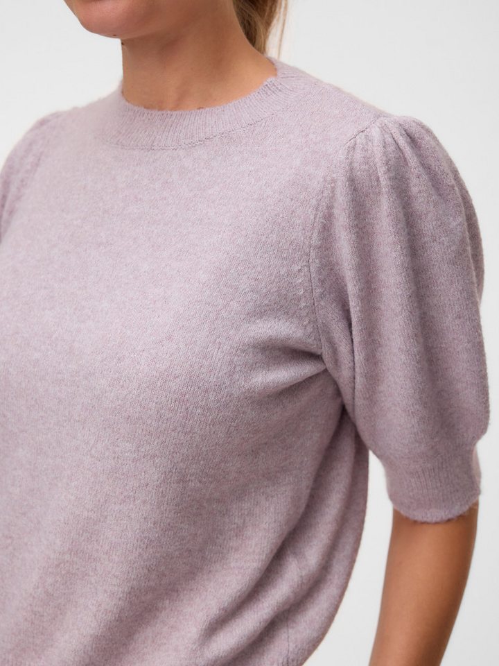 Vero Moda Rundhalspullover VMDOFFY 2/4 O-NECK PULLOVER GA NOOS Materialmix, regular fit – Bild 3 von 5