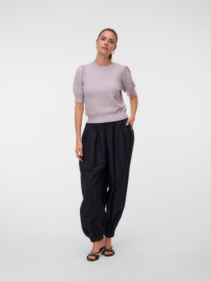Vero Moda Rundhalspullover VMDOFFY 2/4 O-NECK PULLOVER GA NOOS Materialmix, regular fit – Bild 4 von 5