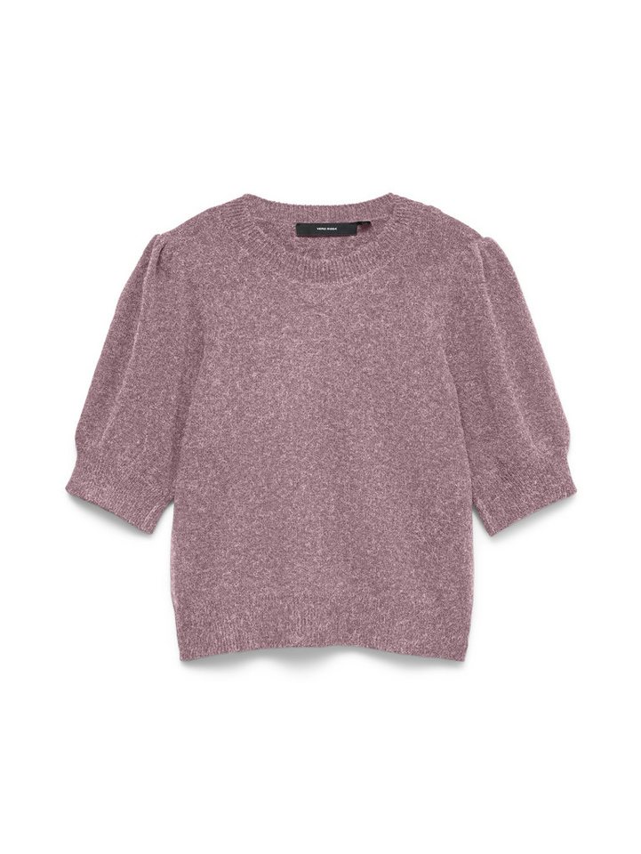 Vero Moda Rundhalspullover VMDOFFY 2/4 O-NECK PULLOVER GA NOOS Materialmix, regular fit – Bild 5 von 5