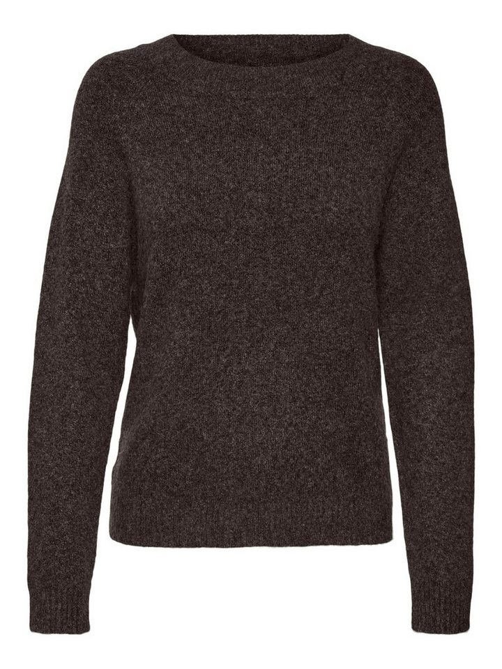 Vero Moda Rundhalspullover VMDOFFY LS O-NECK BLOUSE GA NOOS Materialmix, regular fit – Bild 5 von 5
