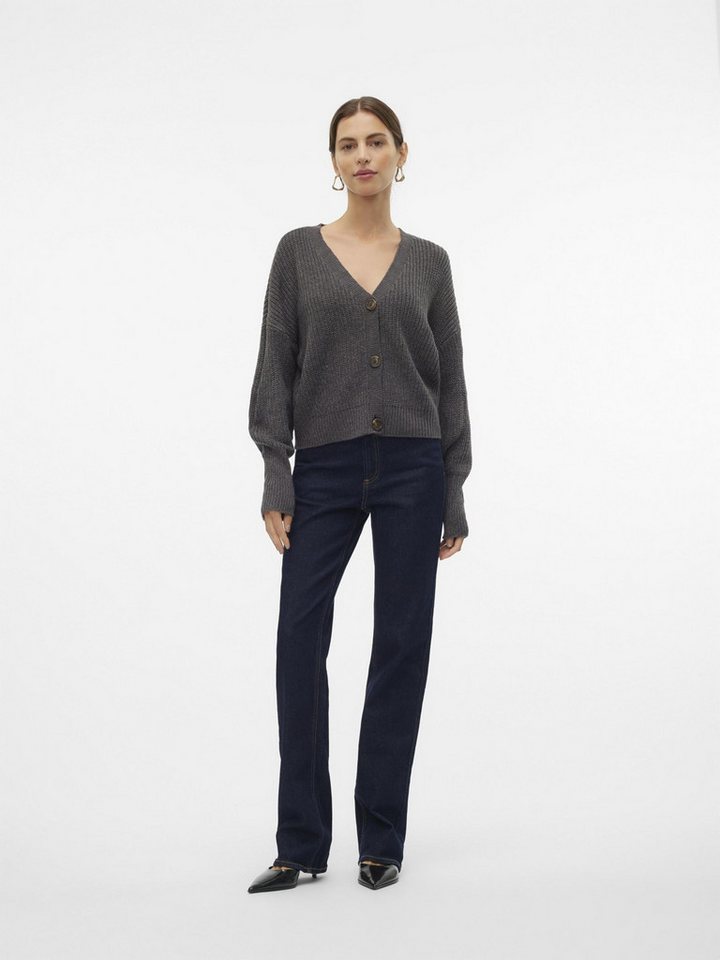 Vero Moda Strickjacke VMLea (1-tlg) Plain/ohne Details – Bild 4 von 5