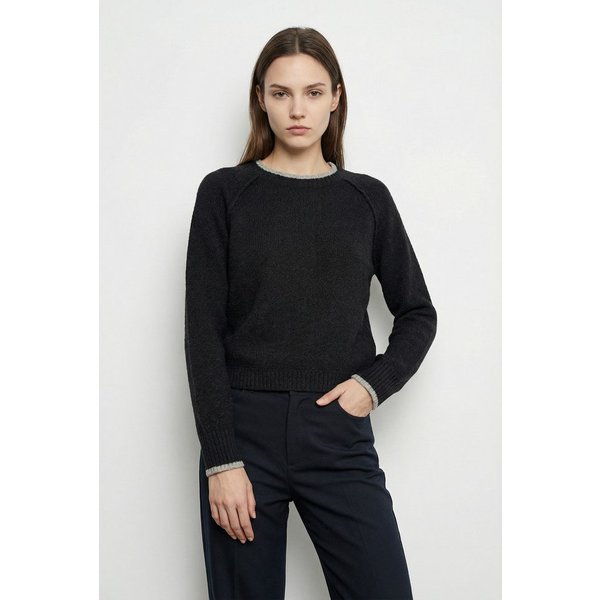 Vero Moda Strickpullover VMAQUARIUS LS O-NECK RAGLAN PULLOVER BF