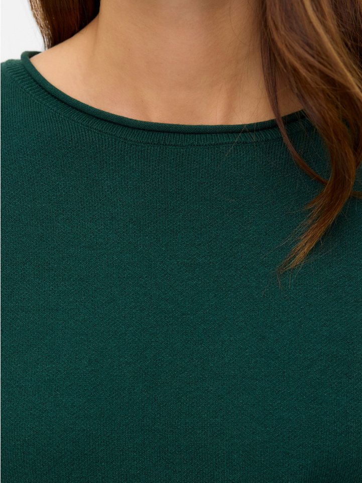 Vero Moda Strickpullover VMGOLD ROLL LS O-NECK PULLOVER GA Viskosemischung, regular fit – Bild 2 von 5