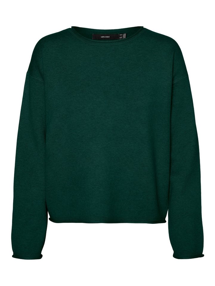 Vero Moda Strickpullover VMGOLD ROLL LS O-NECK PULLOVER GA Viskosemischung, regular fit – Bild 5 von 5