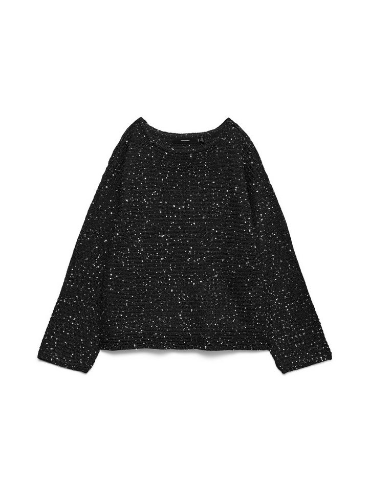 Vero Moda Strickpullover VMLEILANI STITCH LS BOATNECK PULLOVER – Bild 2 von 2