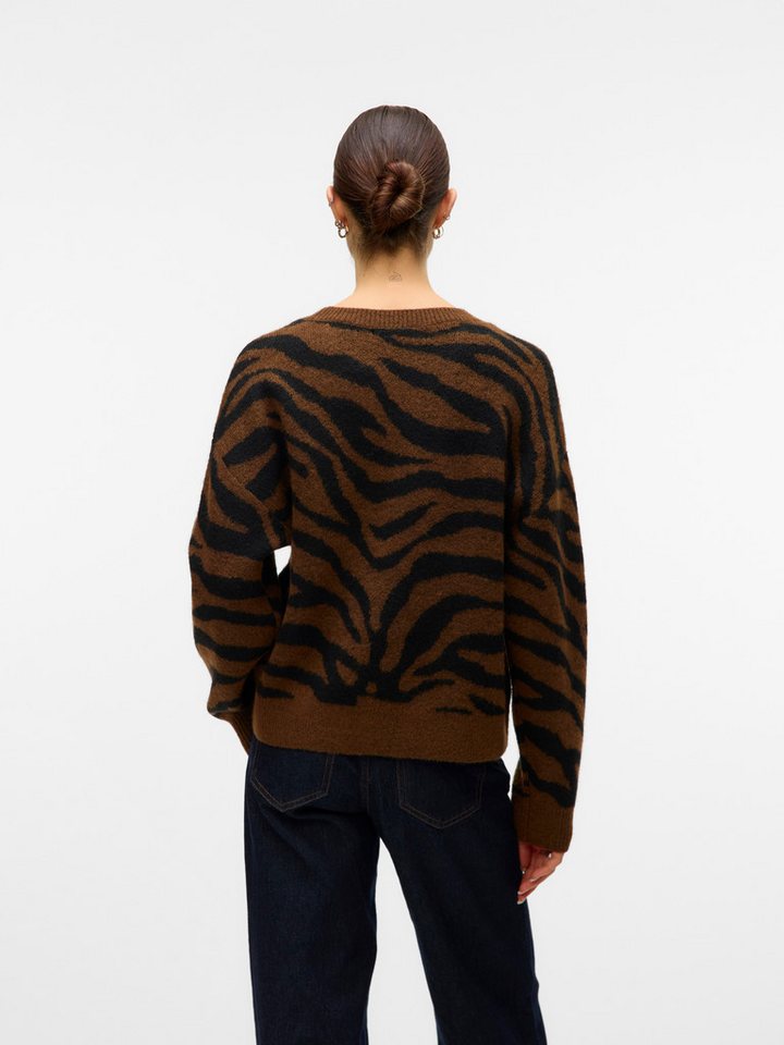 Vero Moda Strickpullover VMNEWKAI LS O-NECK PULLOVER BOO – Bild 3 von 5