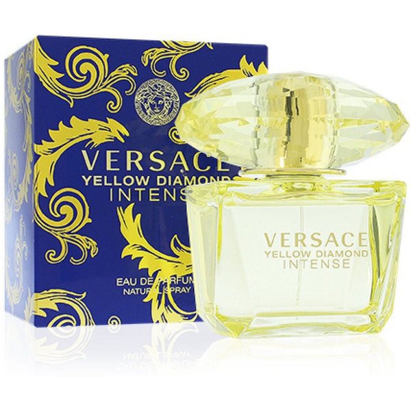 Versace Eau de Parfum Yellow Diamond Intense, Glasflakon, Parfüm EDP, Damenduft