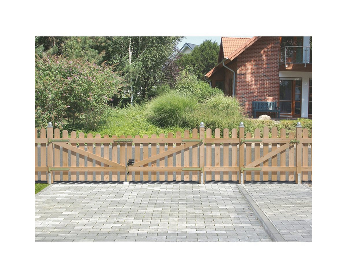 Alberts Verschluss-Überfalle Alberts Gartentorverschluss, verzinkt, 155x60 mm, (1-tlg) – Bild 3 von 4
