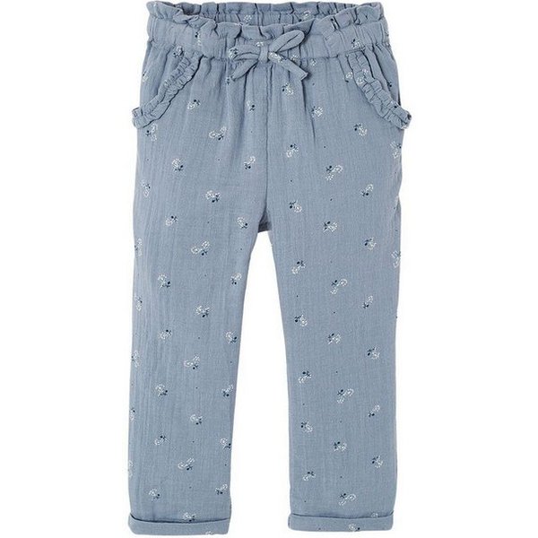 vertbaudet 3/4-Hose Mädchen 3/4-Hose, Musselin Blumenprint