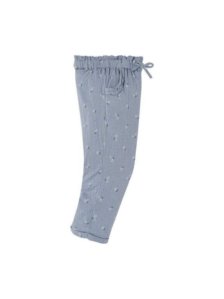 vertbaudet 3/4-Hose Mädchen 3/4-Hose, Musselin Blumenprint – Bild 2 von 5