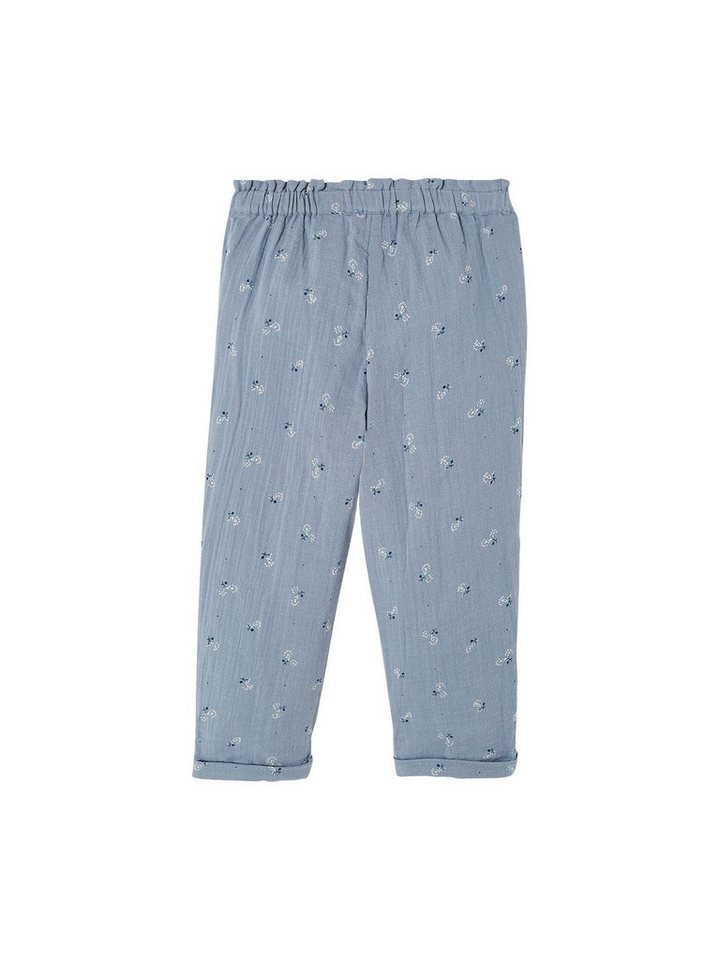 vertbaudet 3/4-Hose Mädchen 3/4-Hose, Musselin Blumenprint – Bild 3 von 5