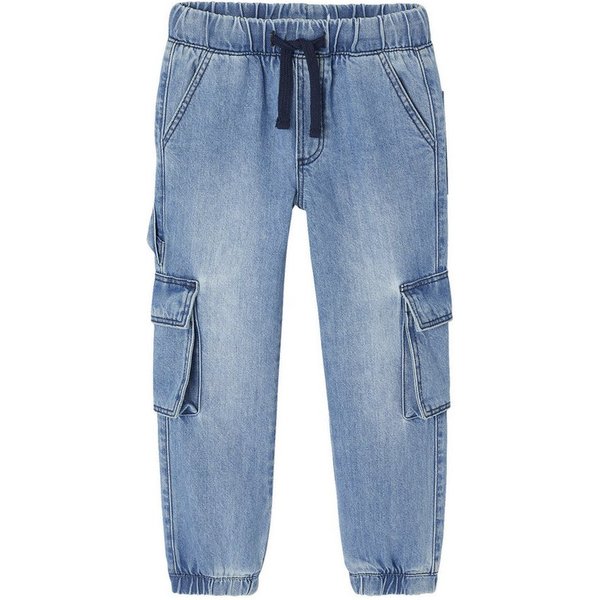 vertbaudet 7/8-Caprijeans Weite Jungen Cargo-Jeans