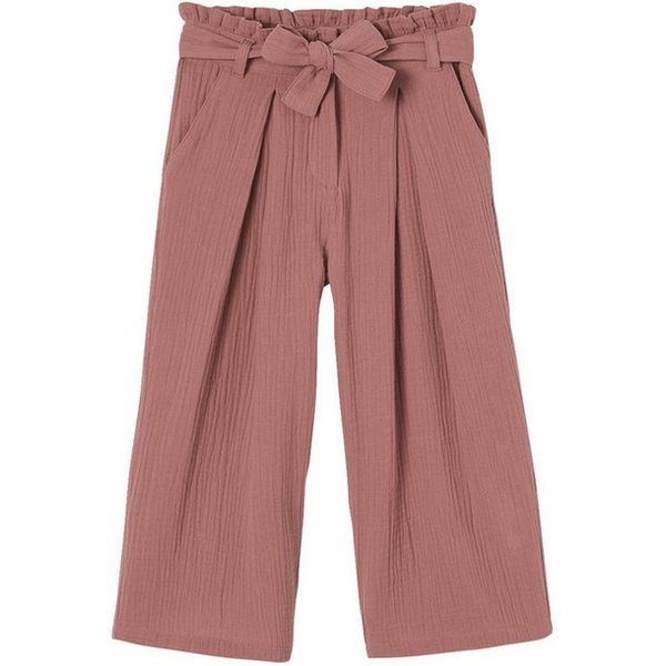 vertbaudet 7/8-Hose Mädchen Paperbag-Hose, 7/8