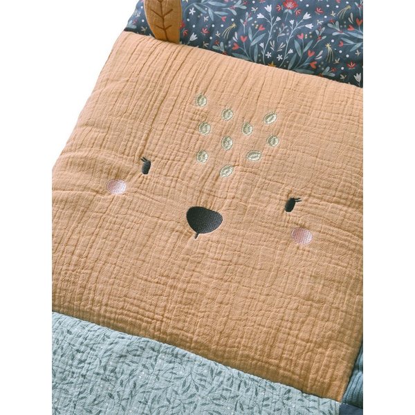 Babydecke Baby Spieldecke/ Laufstalleinlage MAGIC FOREST, vertbaudet