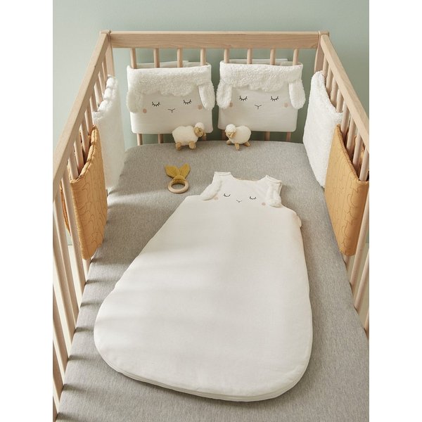 vertbaudet Babyschlafsack Ärmelloser Baby Schlafsack SCHÄFCHEN, Sommerschlafsack, 2 TOG