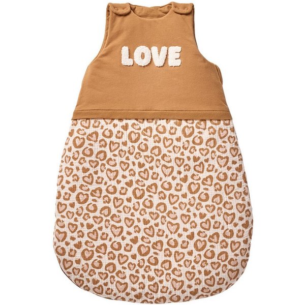 vertbaudet Babyschlafsack Baby Schlafsack mit abnehmbaren Ärmeln LOVELY LEO, Winterschlafsack, 3 TOG