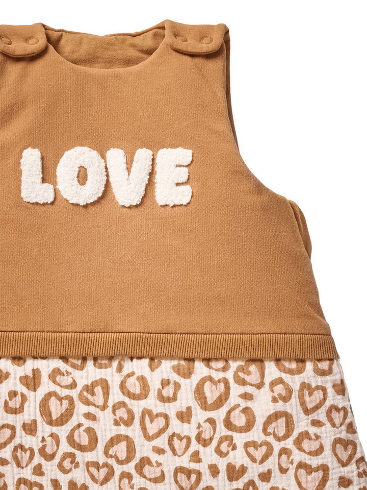 vertbaudet Babyschlafsack Baby Schlafsack mit abnehmbaren Ärmeln LOVELY LEO, Winterschlafsack, 3 TOG – Bild 5 von 5