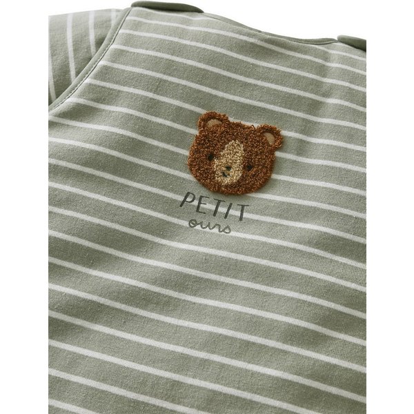 vertbaudet Babyschlafsack Baby Winterschlafsack mit Bär oder Fuchs, Winterschlafsack, 3 TOG
