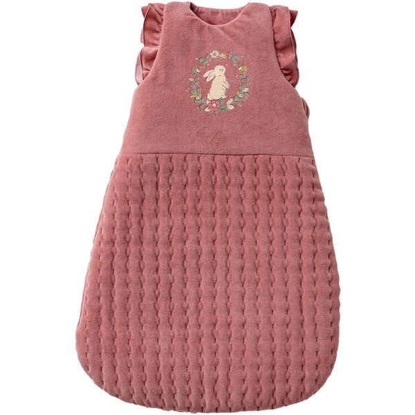 vertbaudet Babyschlafsack Baby Winterschlafsack VERZAUBERTER HASE mit Volant, Winterschlafsack, 3 TOG