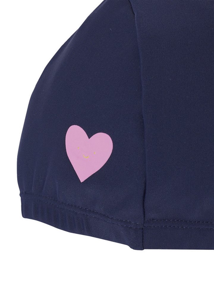vertbaudet Badeanzug Badeanzug LOVE mit Badekappe Mädchen – Bild 5 von 5