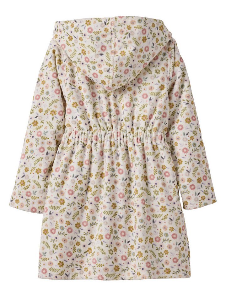 vertbaudet Bademantel Kinder Bademantel mit Blumenprint, Frottee – Bild 2 von 2