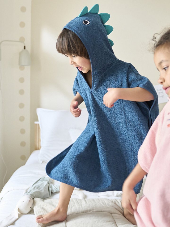 vertbaudet Badeponcho Kinder Bade-Poncho, Dino-Kostüm, Frottee – Bild 4 von 4